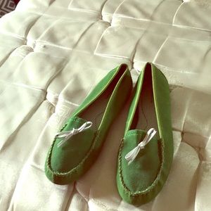 Lands End driving Mocs size 8M